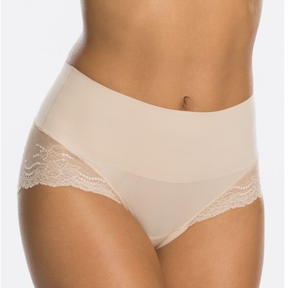 SPANX Undie-tectable Lace Hi-Hipster утягивающие трусы 9