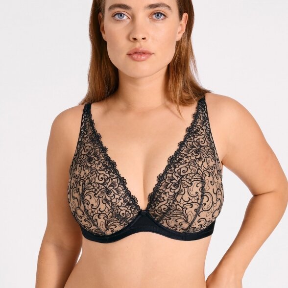 AUBADE Miss Karl triangle bra 5