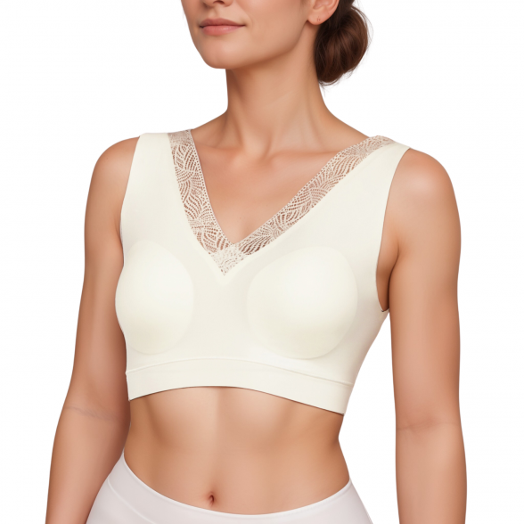 CHANTELLE Soft Stretch Lace V-neck besiūlė liemenėlė 10