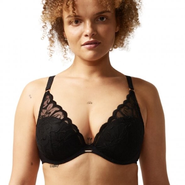 CHANTELLE Fleurs plunge bra 9