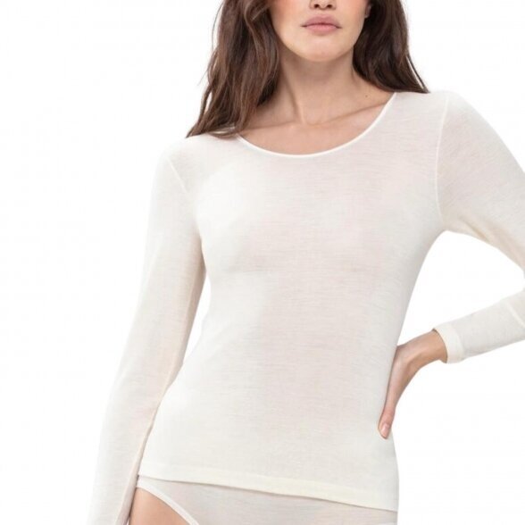 MEY Exquisite long sleeve shirt from wool and silk, Marškinėliai, Underwear