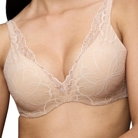 Triumph Body Make-up Illusion Lace WP liemenėlė su pakietinimu 5