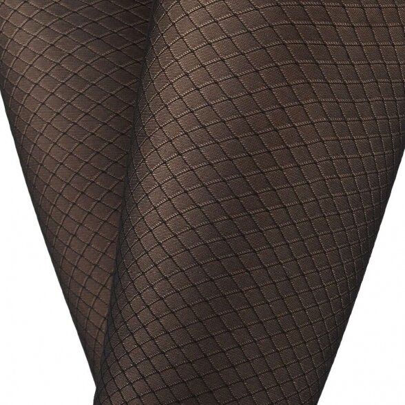 SOLIDEA Burlesque 70 den fishnet compression tights 6