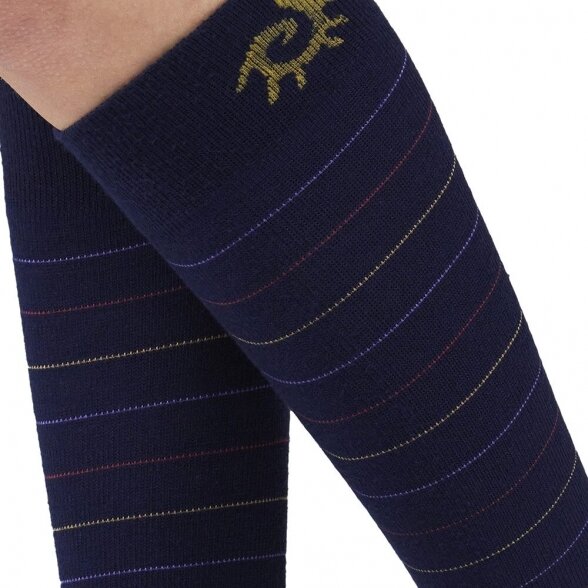 SOLIDEA Merino&Bamboo Funny kompresinės kojinės iki kelių 7