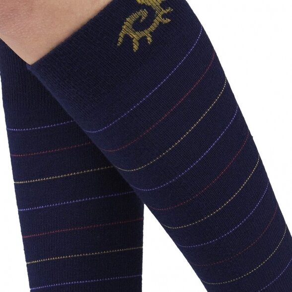 SOLIDEA Merino&Bamboo Funny compression knee highs 13