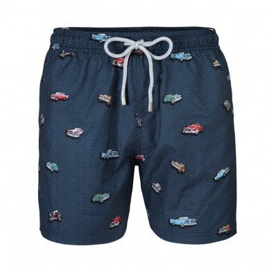 nautical print shorts