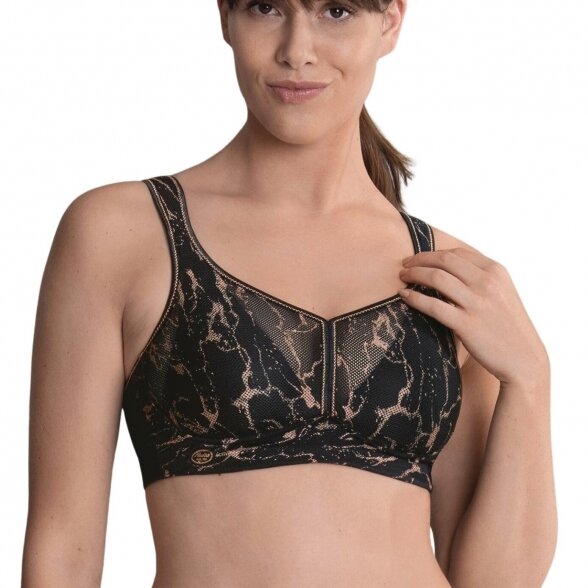 Anita Active Air Control Wire Free Padded Sports Bra POWDER GOLD