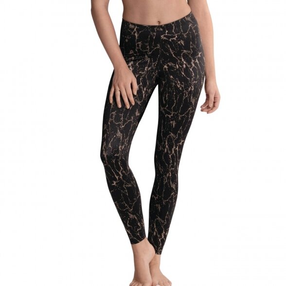 ANITA Active sport tights massage Powder Gold 1