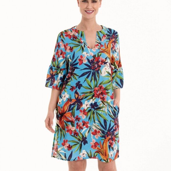 ANITA Loja capri blue beach tunic