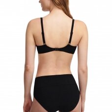 Chantelle Emblem Black swim bikini top C17T10