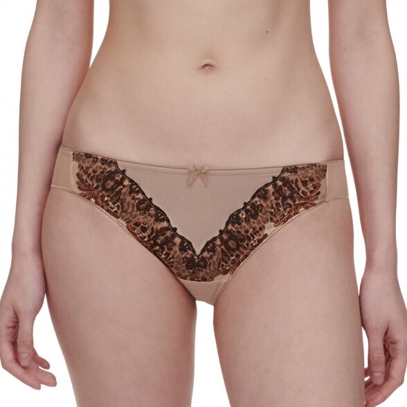 CHANTELLE Champs Elisees briefs Feline print