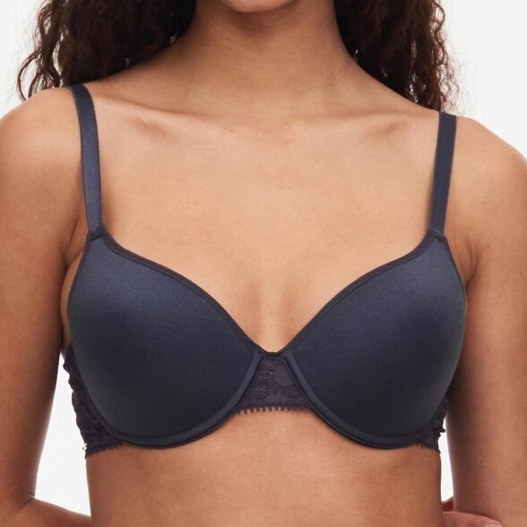 CHANTELLE Day to Night memory T-Shirt bra Deep Grey