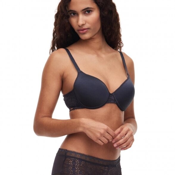 CHANTELLE Day to Night memory T-Shirt bra Deep Grey 2