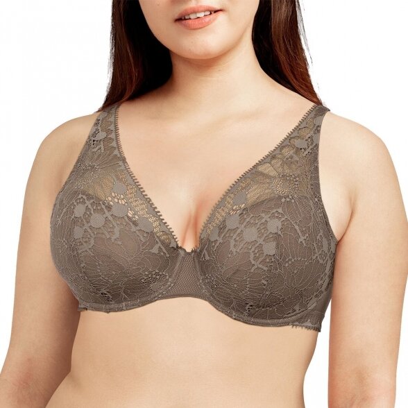 CHANTELLE Day to Night plunge spacer бюстгальтер Bronzed Taupe