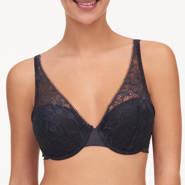 CHANTELLE Day to Night plunge spacer krūšturis Deep grey