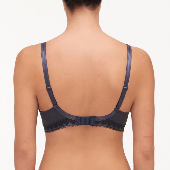 CHANTELLE Day to Night plunge spacer bra Deep grey 1