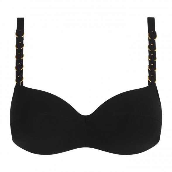 Chantelle Emblem Black swim bikini top 3