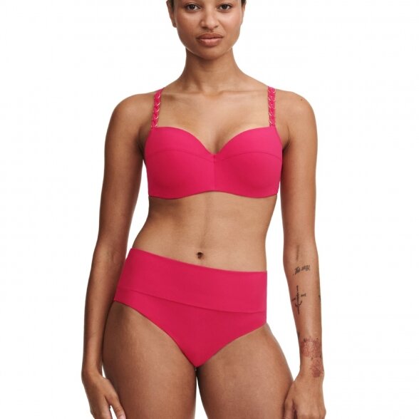 Chantelle Emblem Cybelle Pink swim bikini top 3