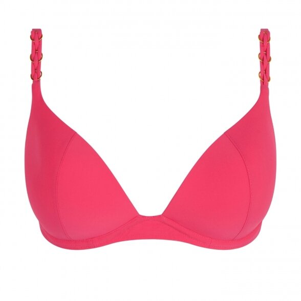 Chantelle Emblem Cybelle Pink push-up maudymosi kostiumėlio liemenėlė 1