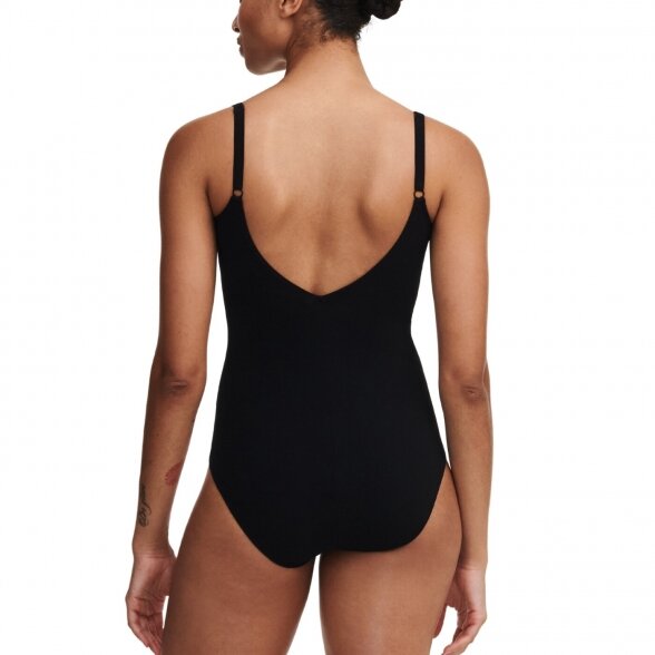 CHANTELLE Emblem black shaping swimsuite 4