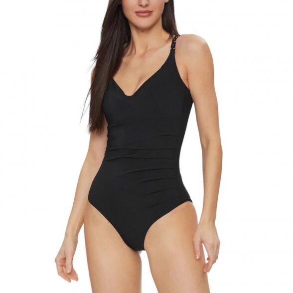 CHANTELLE Emblem black shaping swimsuite