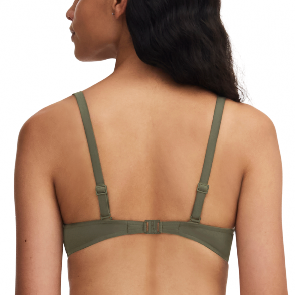 Chantelle Emblem Khaki Green push-up бикини топ 2