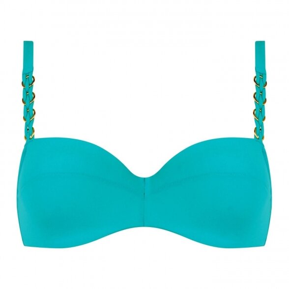 Chantelle Emblem Lake Blue swim bikini top 3