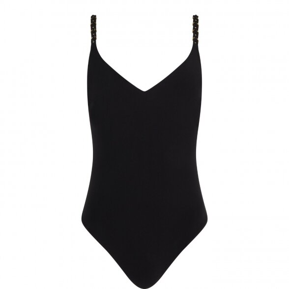 CHANTELLE Emblem Black Wirefree Triangle Spacer swimsuite 2