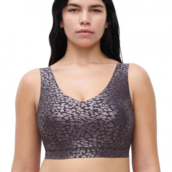 CHANTELLE Soft Stretch besiūlė liemenėlė Ink shimmer print