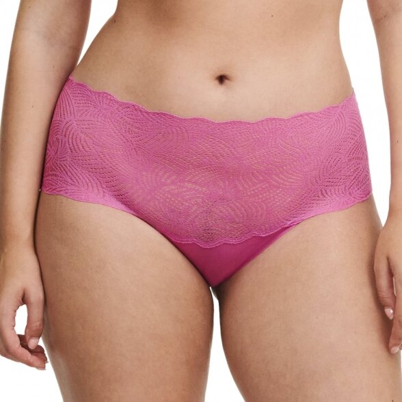 CHANTELLE Soft Stretch Lace besiūlės kelnaitės su nėriniais 4