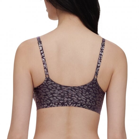 CHANTELLE Soft Stretch braletė Ink shimmer print 1