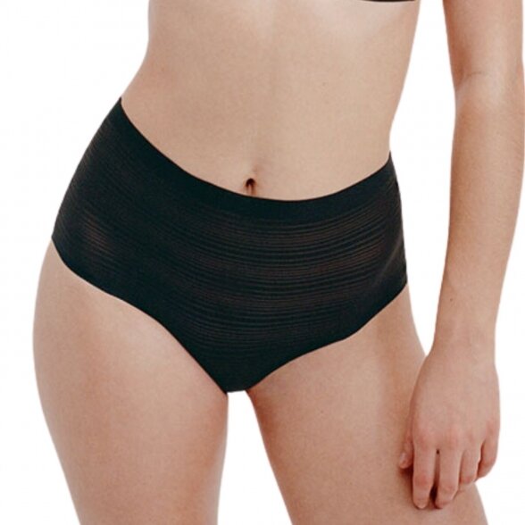 CHANTELLE Soft Stretch Stripes бесшовные высокие трусы 2