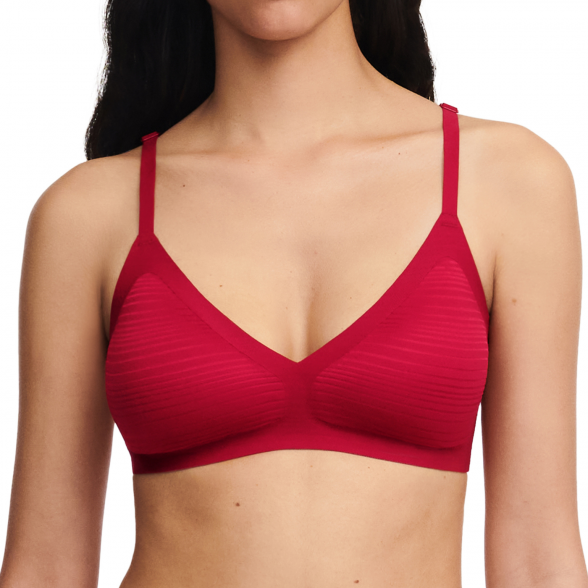 CHANTELLE Soft Stretch Stripes Passion Red braletė