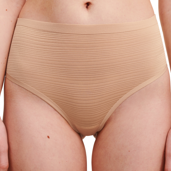 CHANTELLE Soft Stretch Stripes high waist thong