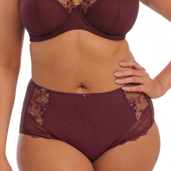 ELOMY Charley full brief aubergine