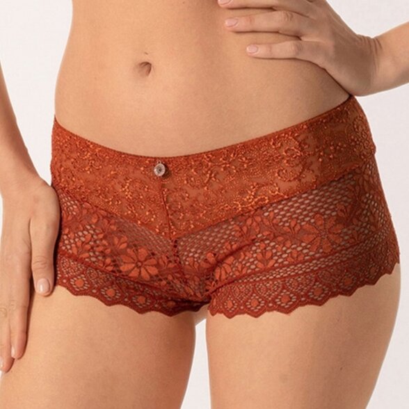 EMPREINTE Cassiopee Tangerine šortukai 02151