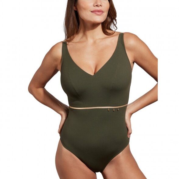 EMPREINTE Cosmic Lichen one -piece swimsuit