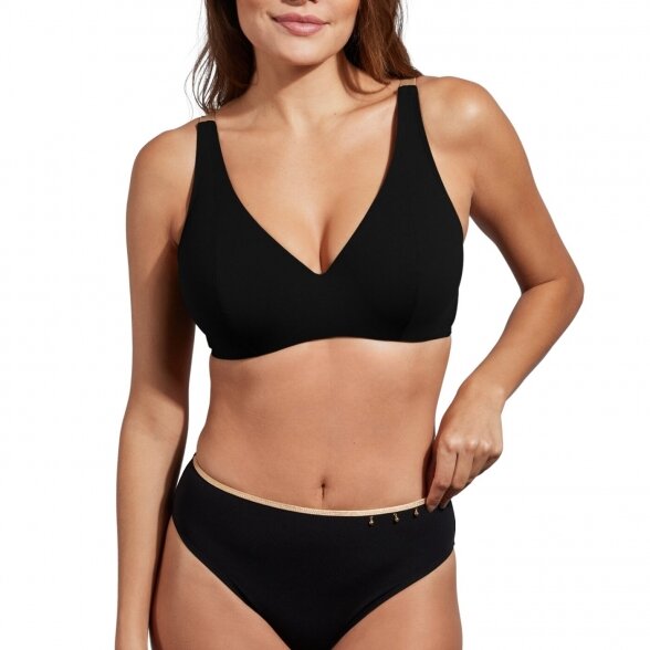 EMPREINTE Cosmic swim bikini top 2