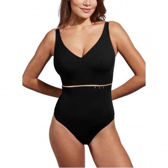 EMPREINTE Cosmic Noir one -piece swimsuit 1