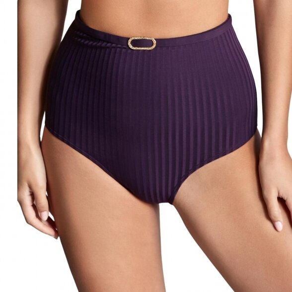 EMPREINTE Iconic high waist peldēšanas biksītes Prune