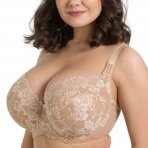 EWA MICHALAK BM Deser Nugatowy big cup underwire bra