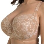 EWA MICHALAK BM Rozeta Nugatowa 2059 big cup underwire bra