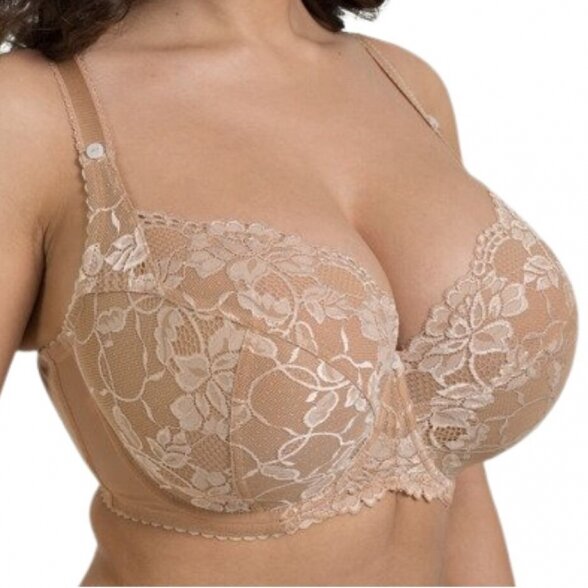 EWA MICHALAK BM Rozeta Nugatowa 2059 big cup underwire bra 3