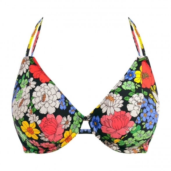 FREYA Floral Haze swim bikini top 3