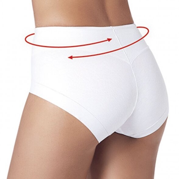 JANIRA Slip Form Shape Cotton Band medvilninės formuojančios kelnaitės 4