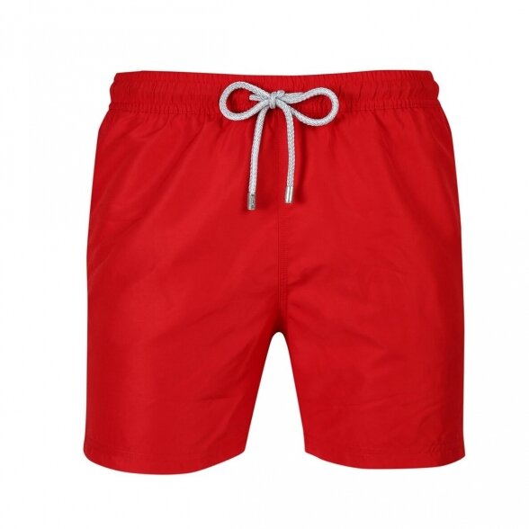 JOHN FRANK Red men's swim shorts