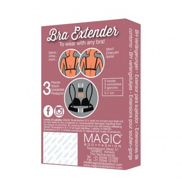 MAGIC  bra extender set 2