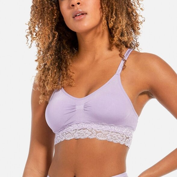 MAGIC Comfort bra Spaghetti Lace Lavender