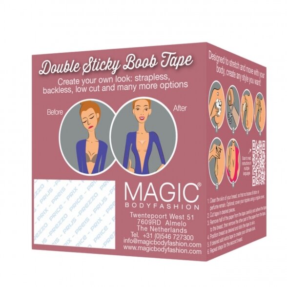 MAGIC Double Sticky Breast tape скотч-лента для лифтинг-эффекта груди 4