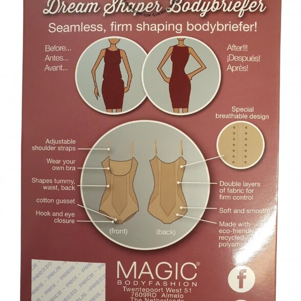 MAGIC Dream Shaper Bodybriefer formuojantis triko 5